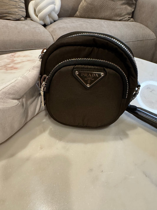 Prada Tessuto wristlet