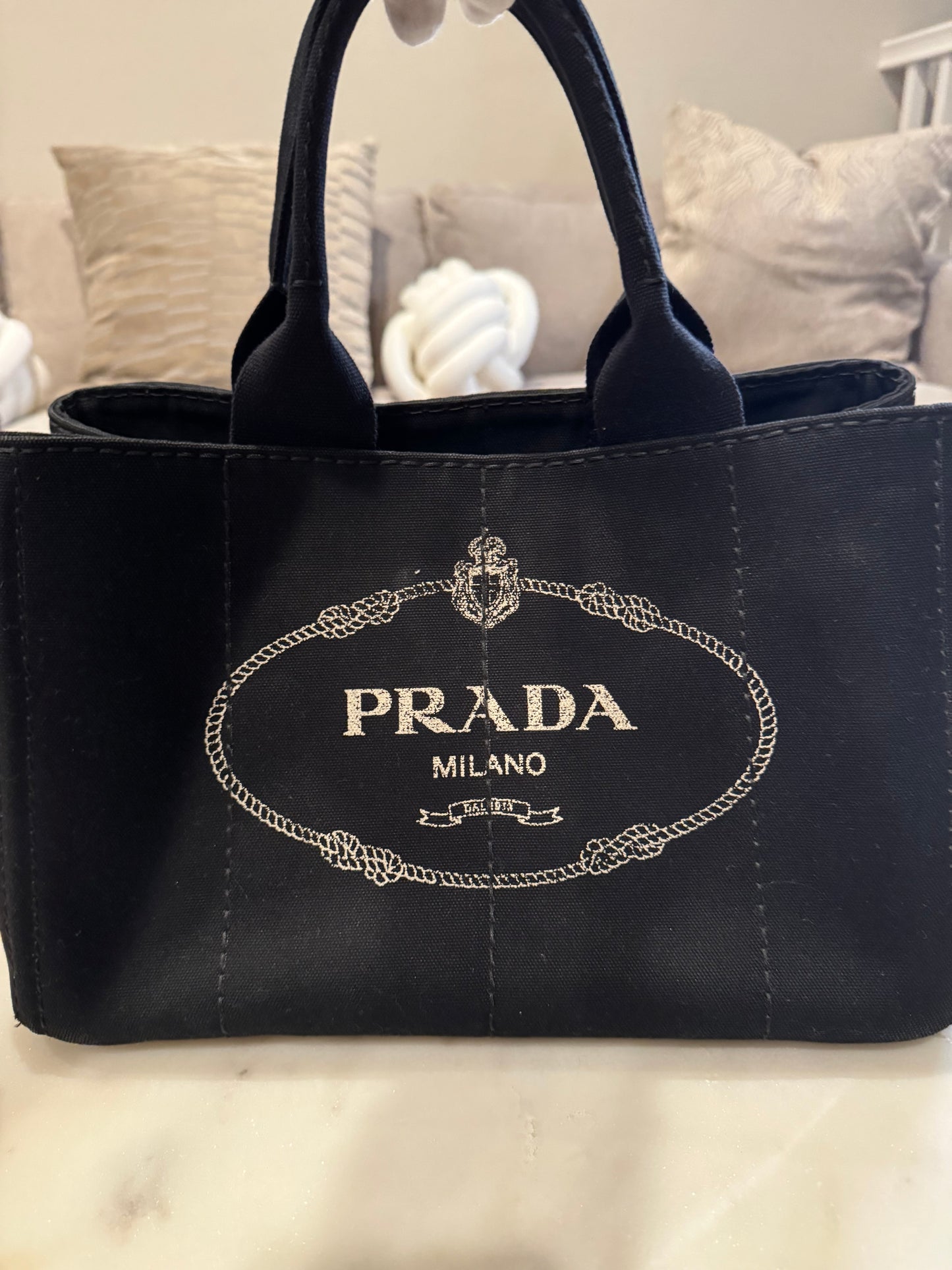 Prada Canapa tote bag