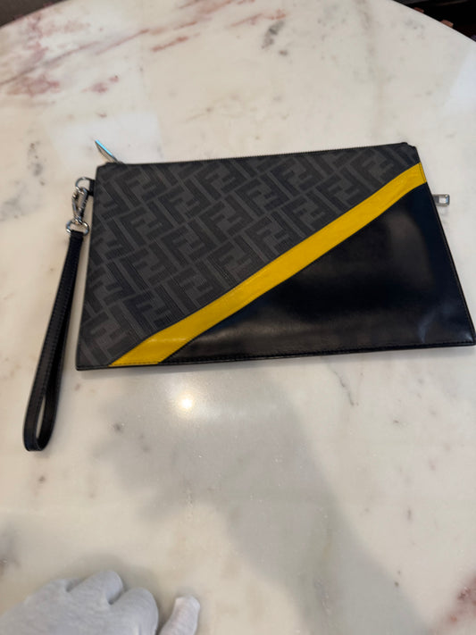 Fendi zucca FF pouch