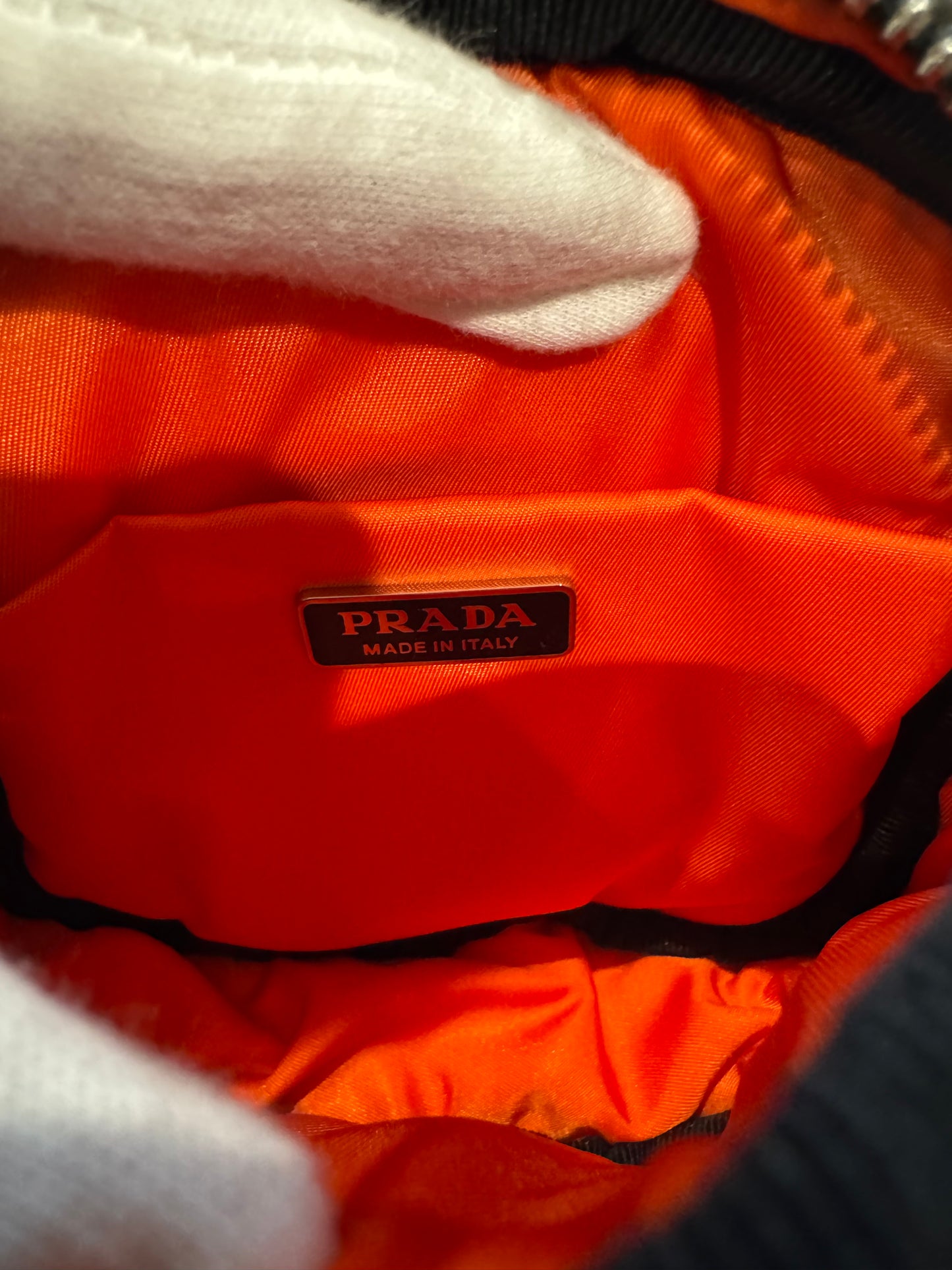 Prada Tessuto wristlet