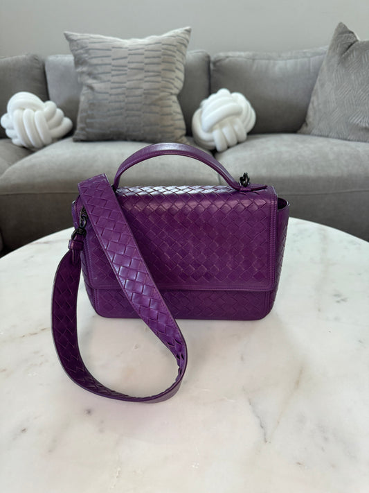 Purple Bottega Veneta Bag